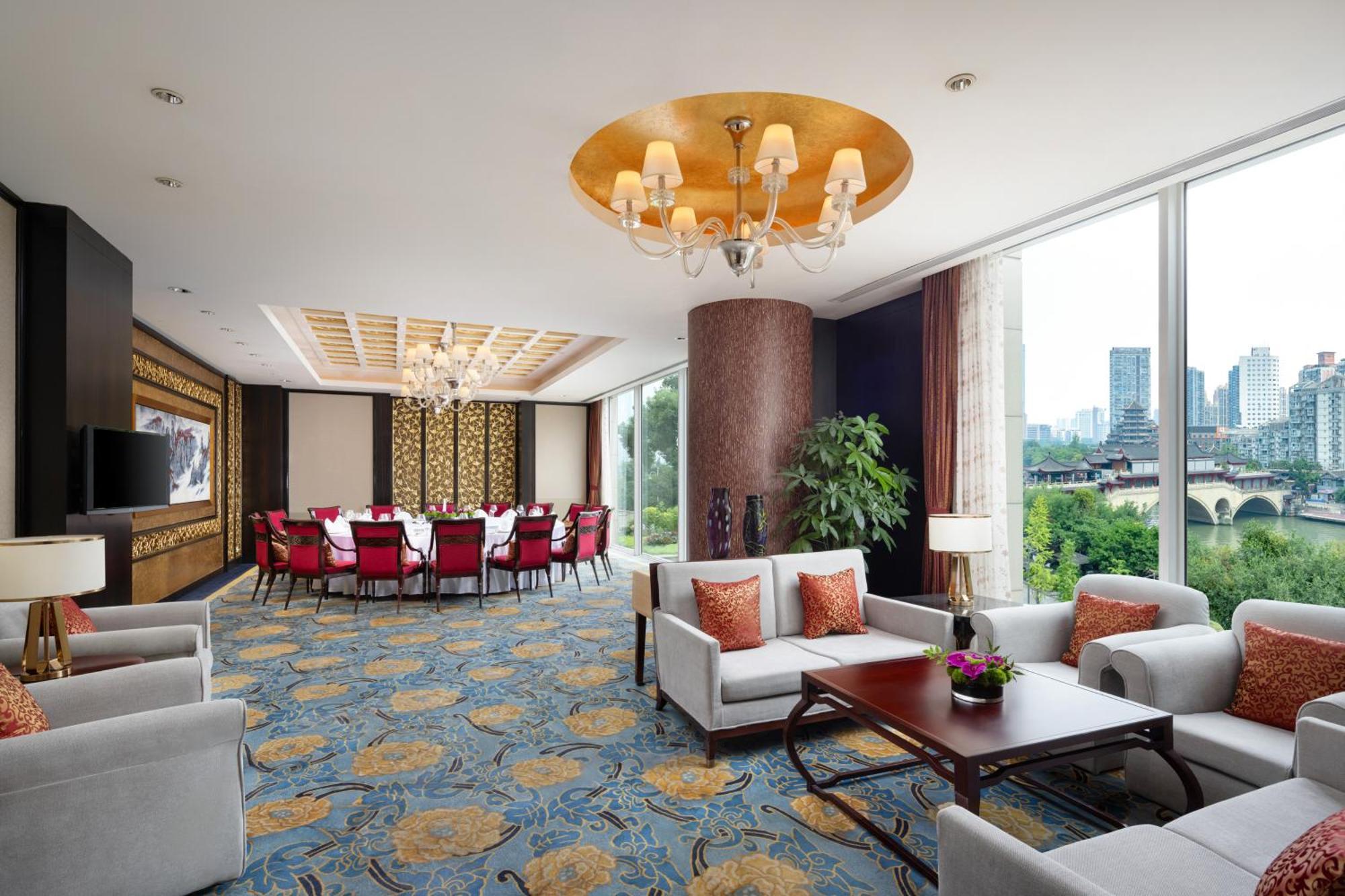 Shangri-La Chengdu Bagian luar foto