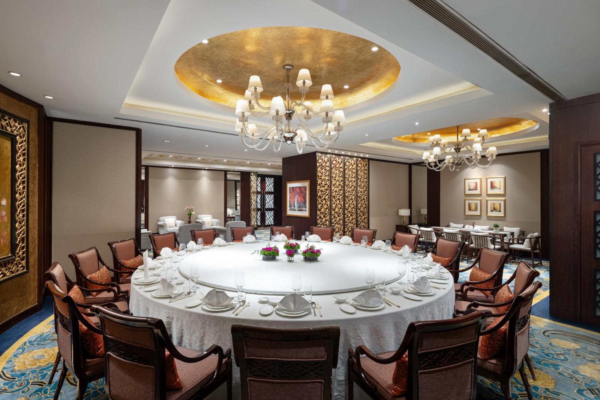 Shangri-La Chengdu Bagian luar foto