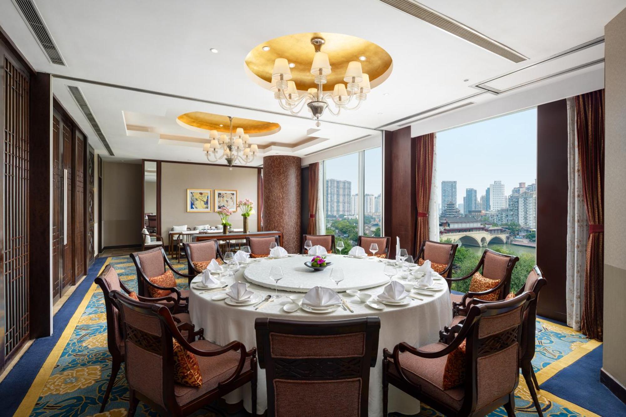 Shangri-La Chengdu Bagian luar foto