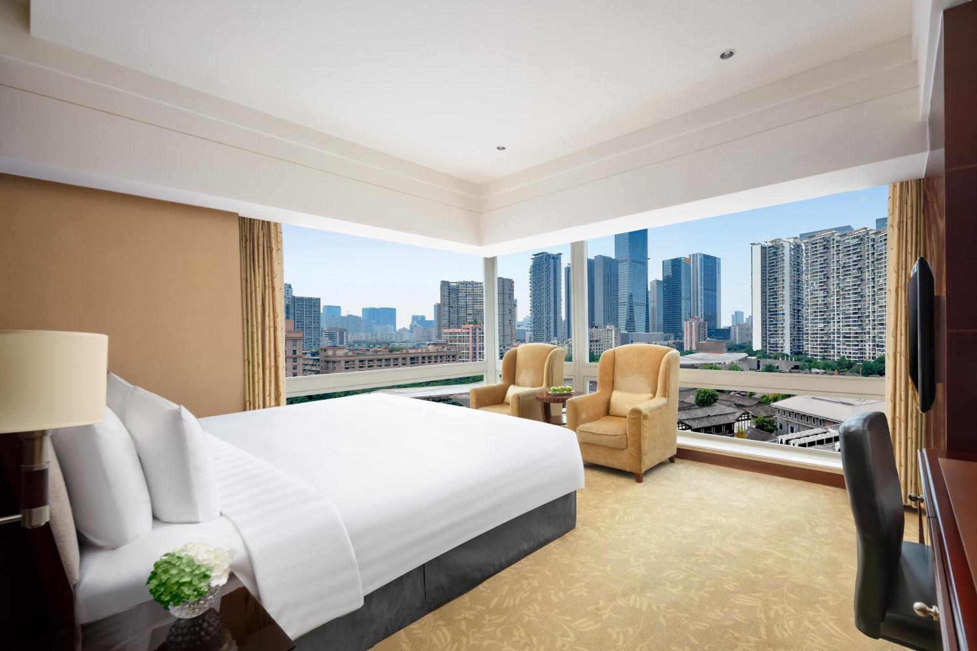 Shangri-La Chengdu Bagian luar foto