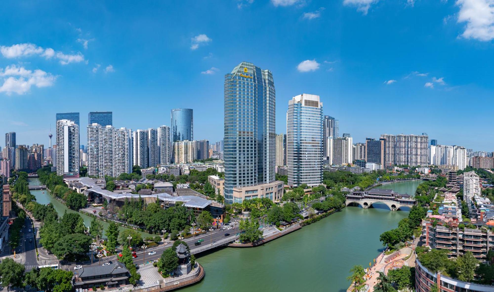 Shangri-La Chengdu Bagian luar foto
