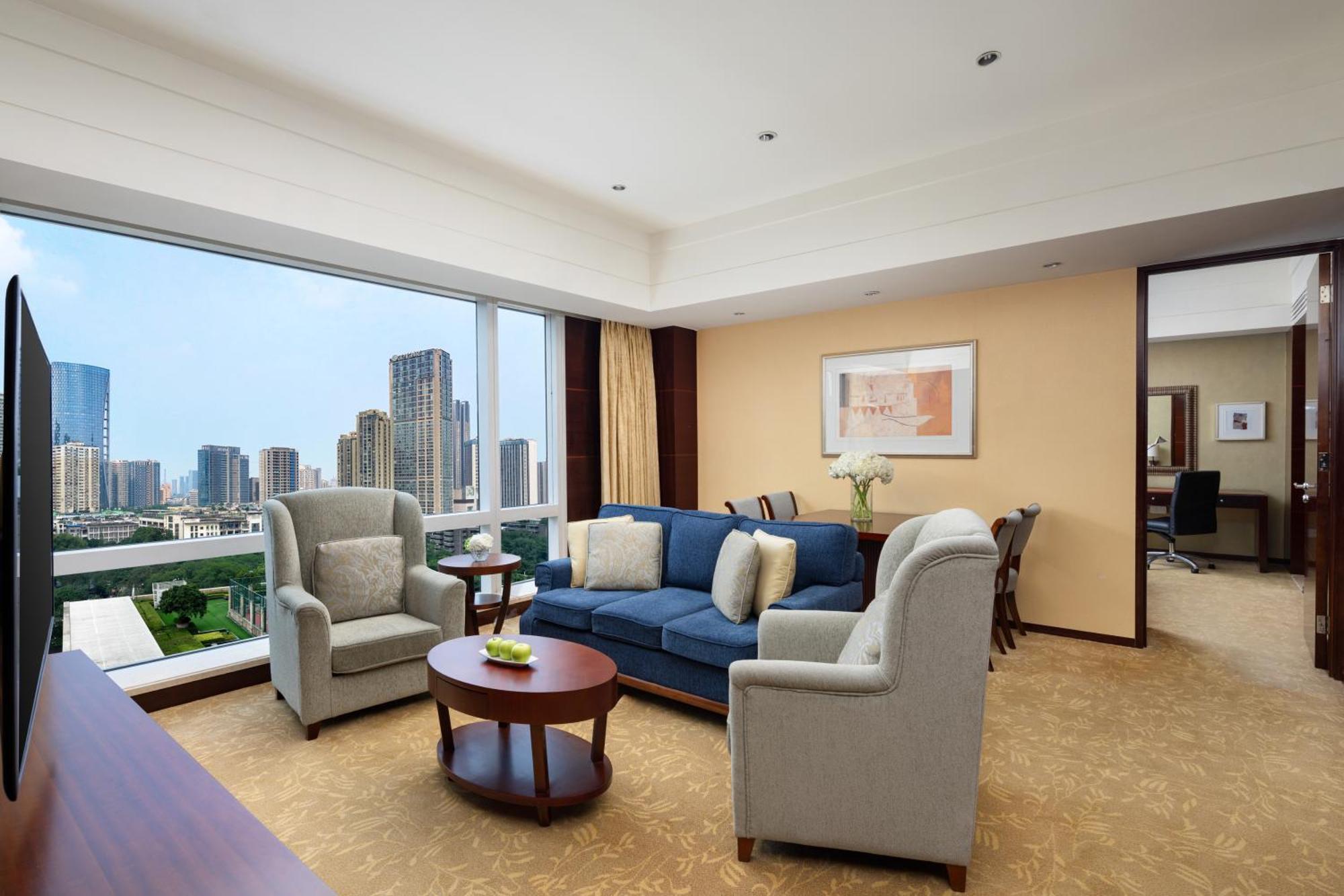 Shangri-La Chengdu Bagian luar foto