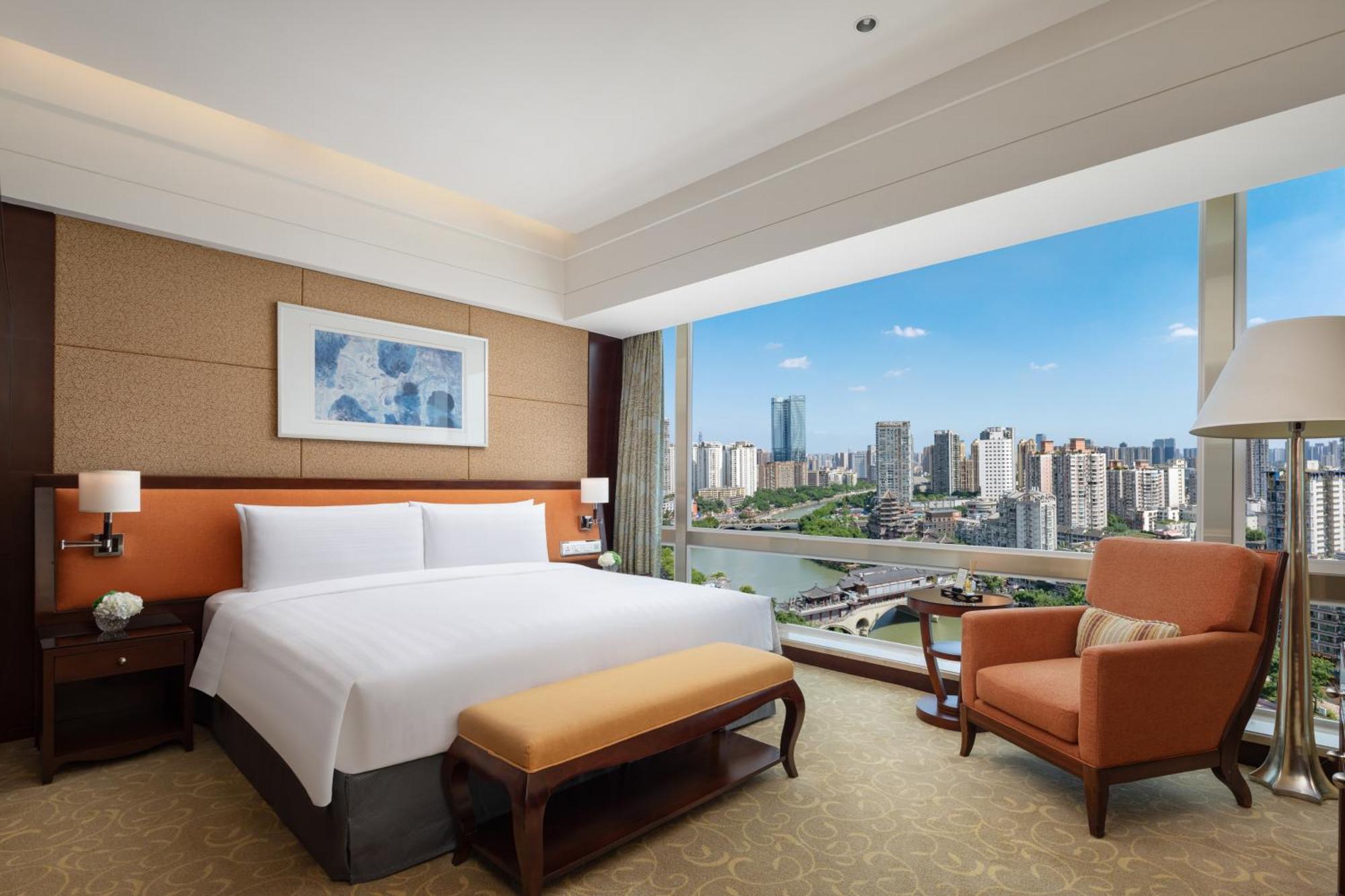 Shangri-La Chengdu Bagian luar foto