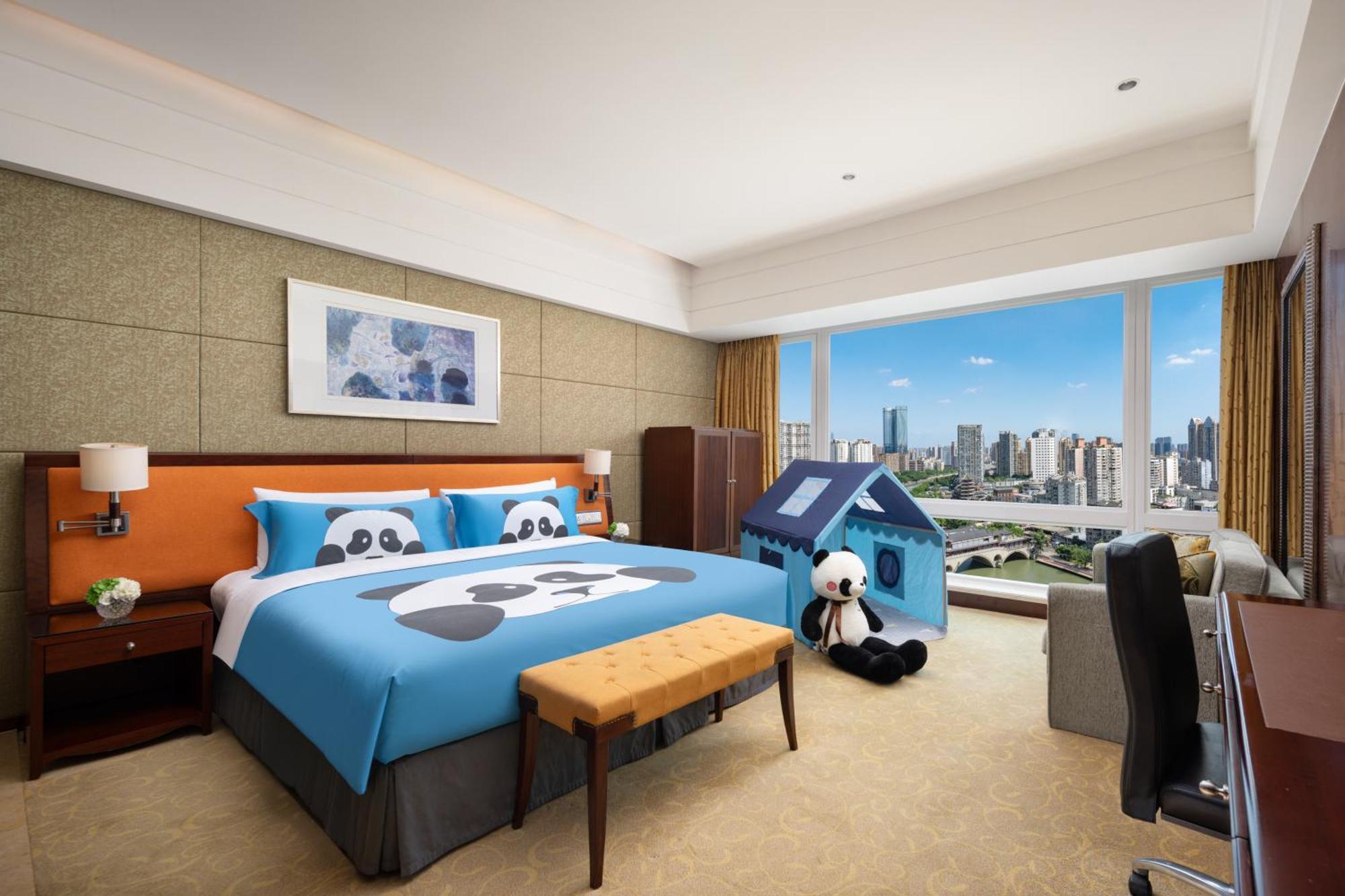 Shangri-La Chengdu Bagian luar foto