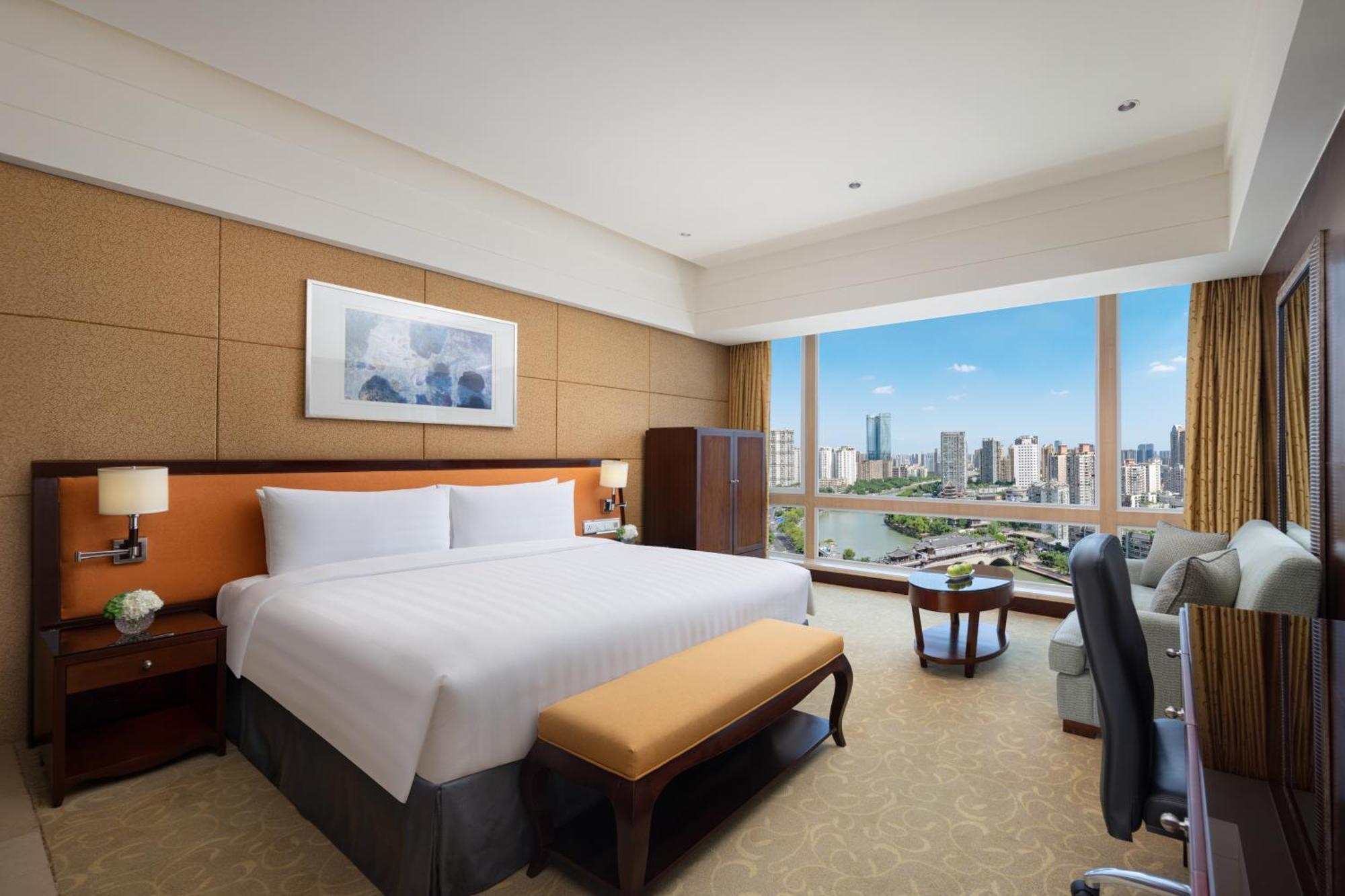 Shangri-La Chengdu Bagian luar foto