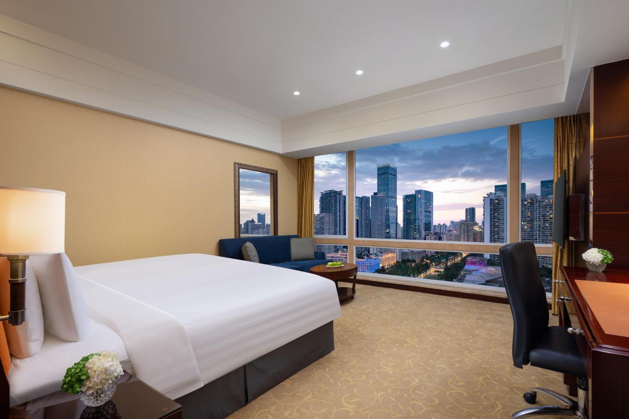 Shangri-La Chengdu Bagian luar foto