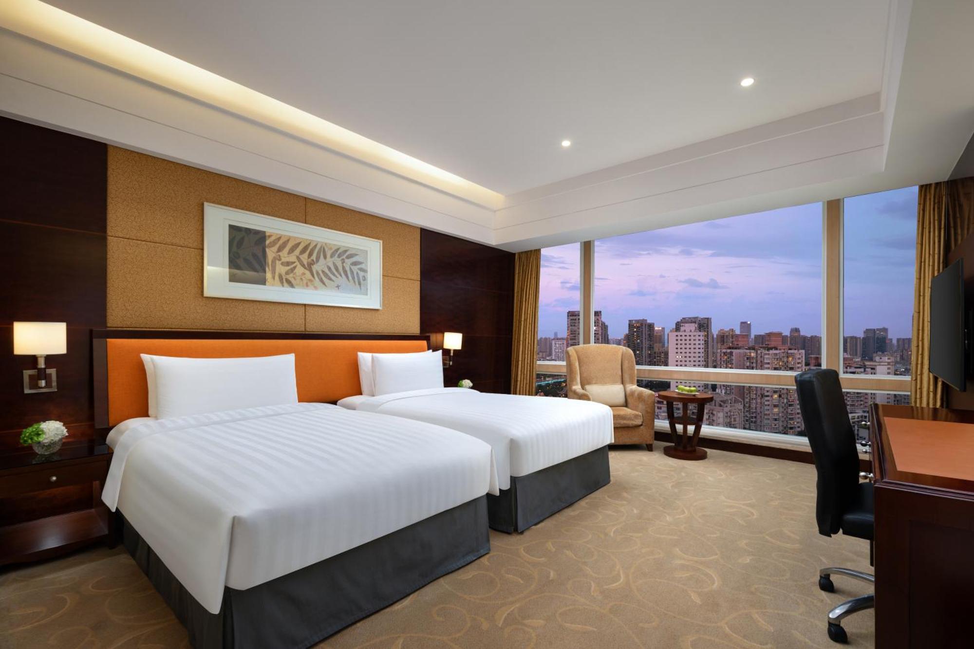 Shangri-La Chengdu Bagian luar foto