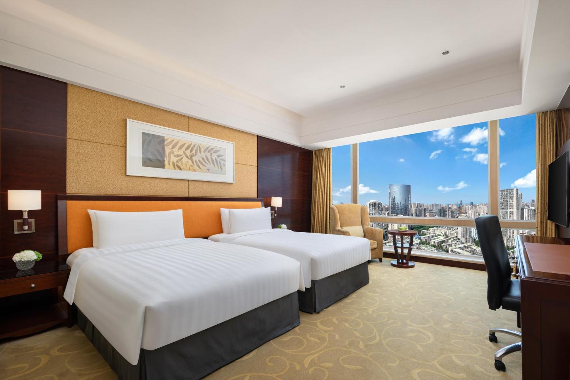 Shangri-La Chengdu Bagian luar foto