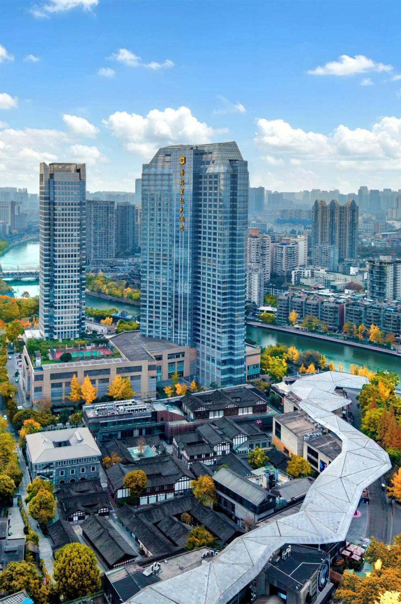 Shangri-La Chengdu Bagian luar foto