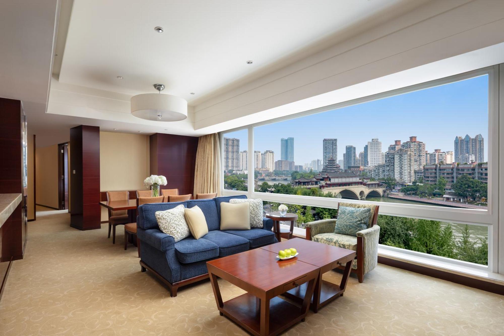 Shangri-La Chengdu Bagian luar foto